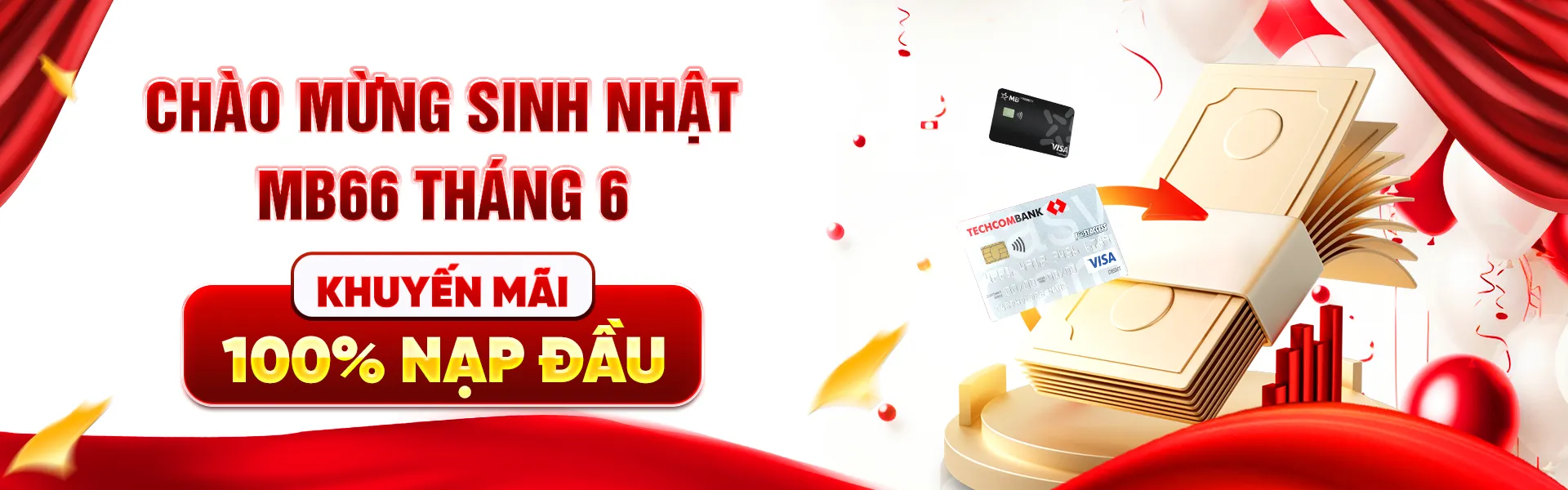 mb66 Khuyến mãi 100% nạp đầu